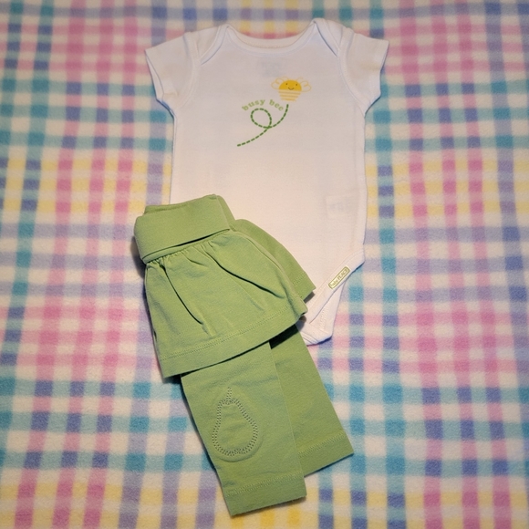 THE CHILDREN'S PLACE 🌞 NWOT Adorable Sunshine "BUSY BEE" Bodysuit Onesie NB - Picture 8 of 16